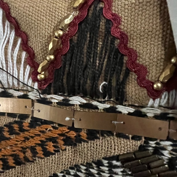 NWT Anthropologie bag and coin purse with some minor defects - Picture 15 of 15